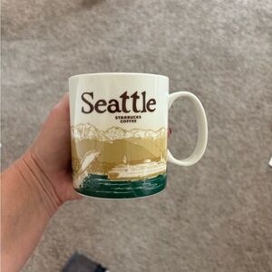 Starbucks Mug Seattle Collectors Green